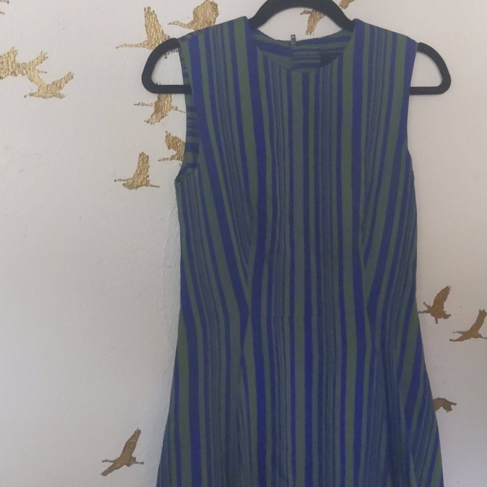 COS dress blue and green NEVER WORN!